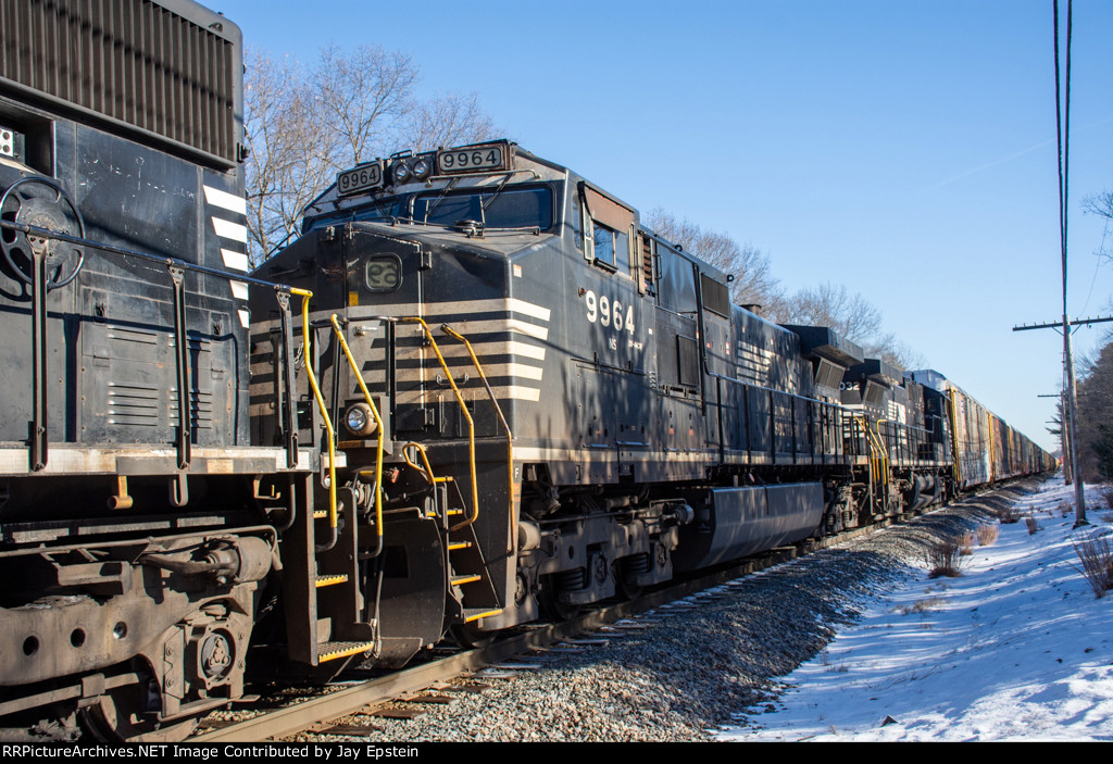 NS 9964 trails on AY-5